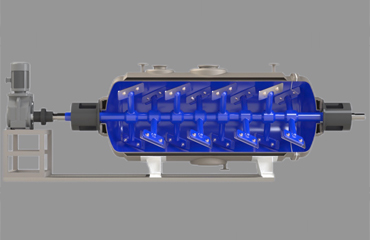 搪玻璃耙式干燥機