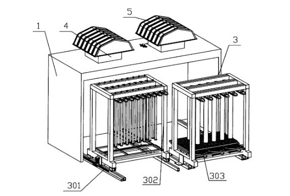 管道瓷釉烘干裝置發明 管道瓷釉烘干裝置發明